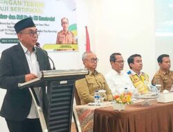 Kemenag Lutim Hadiri Bimtek dan Uji Sertifikasi Konstruksi di Malili, H.M. Jusri Pimpin Doa Pembukaan