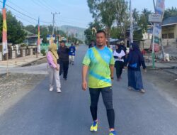 Sekcam Angkona Pimpin Kegiatan Sabtu Sehat Juara, Wujudkan Budaya Hidup Sehat di Lingkungan Kecamatan