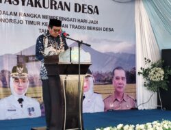 Sekda Luwu Timur Soroti Pentingnya Gizi Anak dan Pencegahan Stunting pada HUT ke-14 Desa Wonorejo Timur
