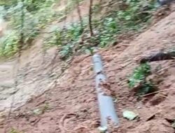 Tanah Longsor di Desa Kasintuwu Rusak Pipa Utama Perumdam Waemami, Pasokan Air Bersih Terganggu