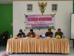 Camat Tomoni Hadiri Rembuk Stunting di Desa Kalpataru, Perkuat Sinergi Percepatan Penurunan Stunting