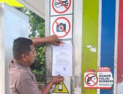 DisdakopUKMP Luwu Timur Pastikan Operator SPBU Tomoni Berpedoman pada Surat Edaran Bupati