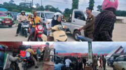 Satpol PP BKO Mangkutana dan Kalaena Awasi Penyaluran BBM Bersubsidi di SPBU Pancakarsa