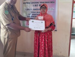 Pemdes Mulyasri Salurkan BLT Dana Desa Tahap II Tahun 2026 kepada 10 KPM