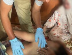 Tim Inafis Polres Luwu Utara Melakukan Olah TKP Penemuan Jenazah Pemuda di Bendung Baliase