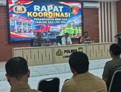 Perangi Penyalahgunaan BBM Bersubsidi, Disdakop-UKMP Luwu Timur Dukung Rakor Pengawasan Polres
