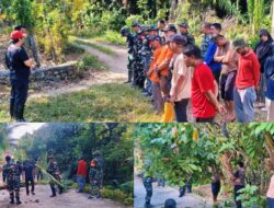 Pererat Kemanunggalan TNI dan Rakyat, Koramil 1403-14/Mangkutana Gelar Karya Bakti di Desa Kalpataru