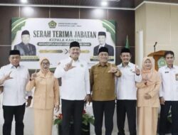 ‎Hadiri Sertijab Kemenag Lutim, Bupati Irwan Tekankan Pentingnya Sinergi untuk Pelayanan Keagamaan‎