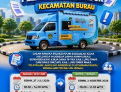 Pelayanan Adminduk di Kecamatan Burau Dijadwal Ulang ke 3 Agustus 2026
