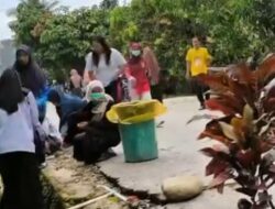 Gotong Royong Bersihkan Lingkungan, Puskesmas Mangkutana Dukung Program Jumat Bersih Juara