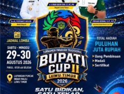 Turnamen Panahan Tradisional Bupati Cup II Luwu Timur 2026 Siap Digelar, Firman Udding Ajak Atlet Tunjukkan Kemampuan Terbaik