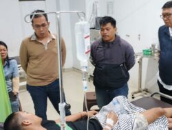 Kapolres Luwu Utara Jenguk Tahanan yang Dirawat di RS Hikma Masamba Pastikan Penanganan Medis dan Proses Hukum Berjalan Transparan
