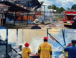 Kebakaran Melanda Wewangriu, Tiga Rumah Hangus dan Satu Rumah Terdampak