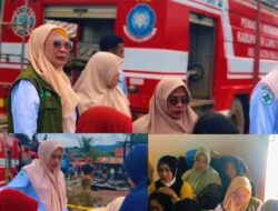 Tim Gerak Cepat Puskesmas Malili Bersama Dinas Kesehatan Luwu Timur Berikan Pelayanan Kesehatan bagi Korban Kebakaran Wewangriu