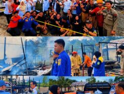 Respon Cepat Pemerintah dan Tim Gabungan Tangani Kebakaran di Desa Wewangriu Malili