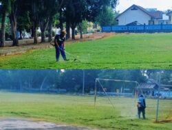 Pemdes Manggala Awali Persiapan HUT RI ke-81 dengan Gotong Royong