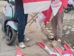 Sambut HUT ke-81 RI, Pemdes Lestari Bagikan Bendera Merah Putih Gratis kepada Warga