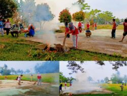 Jumat Bersih Juara Terus Digalakkan di Desa Kanawatu, Wujudkan Lingkungan Bersih dan Sehat