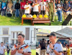 Kadis Pariwisata, Pemuda dan Olahraga Buka Piala Kemerdekaan RI Kecamatan Malili