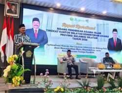 Kemenag Lutim Perkuat Program Pendidikan Agama Islam melalui Rakor PAI Tingkat Sulsel 2026