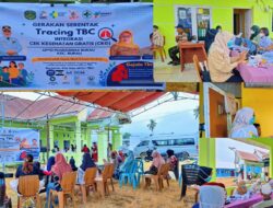 Kolaborasi Puskesmas Burau, Dinkes dan RSUD I Lagaligo Gelar Tracing TBC di Desa Kalatiri