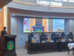 Andi Ahmad Sampaikan Laporan Banggar DPRD Luwu Timur atas Pembahasan Ranperda Pertanggungjawaban APBD 2025