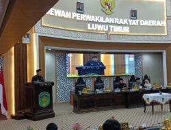 Paripurna DPRD, Bupati Luwu Timur Tegaskan Penyertaan Modal Perumda Demi Pelayanan Publik