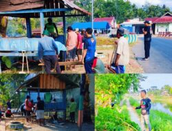 Garda Kamtibmas Sindu Agung Laksanakan Jumat Bersih Juara, Dukung Program Bupati Luwu Timur