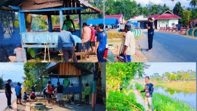 Garda Kamtibmas Sindu Agung Laksanakan Jumat Bersih Juara, Dukung Program Bupati Luwu Timur