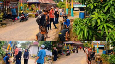 Semangat Gotong Royong Warga Lagego Tak Pernah Padam, Jumat Bersih Juara Sasar Dusun Batangge