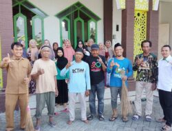 Pemdes Sindu Agung Ikut GEBER MAS di Masjid Ar Rahman Dusun Kalaena