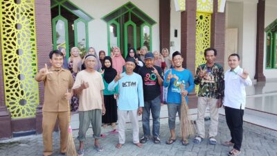 Pemdes Sindu Agung Ikut GEBER MAS di Masjid Ar Rahman Dusun Kalaena