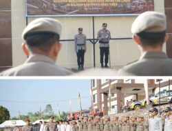Satpol PP Luwu Timur Ikuti Apel Gelar Pasukan, Perkuat Sinergi Cegah Karhutla