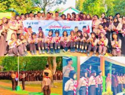 Hari Pramuka ke-65, Kwarran Tomoni Gelar Apel Besar di UPT SMP Negeri 1 Tomoni