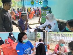 Kades Sindu Agung Hadir Dampingi Warga dalam Pemeriksaan TBC dan Kesehatan Gratis