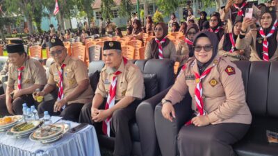 Kepala Puskesmas Bone Pute Hadiri Peringatan Hari Pramuka di SMA Negeri 7 Burau
