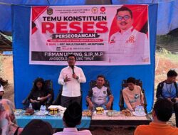 Reses Firman Udding Serap Aspirasi Warga Dapil Malili–Wasuponda