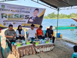 Warga Balantang Titip Aspirasi LPG 3 Kg kepada Kadis Disdagkop-UKMP Senfry Oktovianus