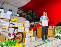 Jalan Santai Kecamatan Angkona Bertabur Hadiah, Semarak HUT RI ke-81 Makin Meriah