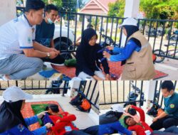 Puskesmas Tomoni Periksa Kesehatan Paskibra Jelang HUT ke-81 RI