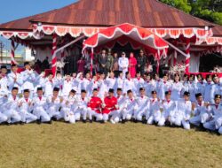 Camat Mangkutana Darmawati Jadi Inspektur Upacara HUT ke-81 RI, Apresiasi Paskibraka