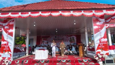 Camat Tomoni Darwin HD Jadi Irup HUT RI ke-81