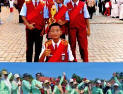 Semangat Kemerdekaan di Tomoni, SDN 178 Tuban Juara I Gerak Jalan Putra