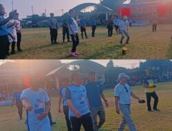 Bupati Luwu Timur Kick-Off Piala Kemerdekaan di Wotu, Langsung Turun Bertanding