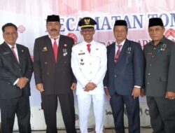 Kepala SMA Negeri 8 Luwu Timur Drs. H. Bakhtiar Turut Semarakkan HUT RI ke-81 di Tomoni