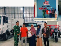 Pemdes Sindu Agung Terima Truk Roda Enam, Dukung Operasional Koperasi Merah Putih