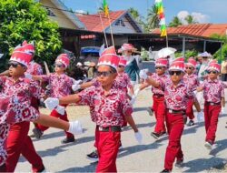 SDN 180 Tampak Siring Raih Juara 2 Gerak Jalan Putra di Tomoni Timur