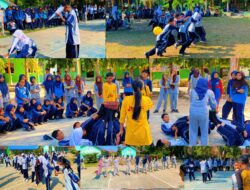 Semarak HUT ke-81 RI, UPT SMP Negeri 1 Tomoni Gelar Games Outbound Berbasis Sport Education Model