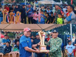 Berjalan Aman dan Lancar, Kapolsek Mangkutana Apresiasi Pelaksanaan Turnamen HUT RI