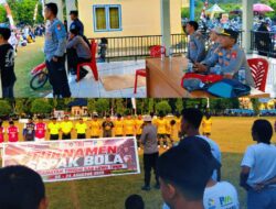 Semifinal Kalpataru FC vs Mulyasri FC Dikawal Polsek Mangkutana, Situasi Aman dan Kondusif